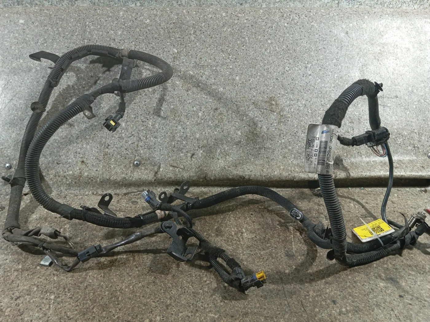 Проводка двигателя к Peugeot 207 2008