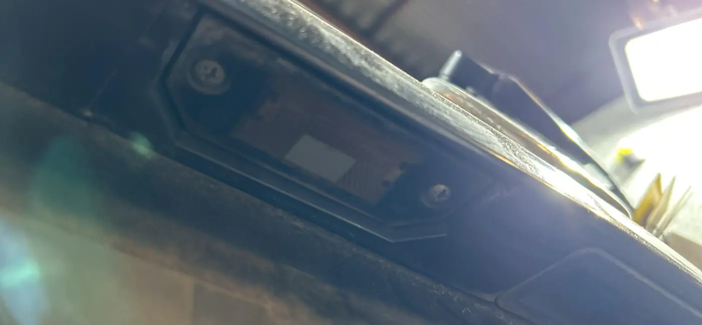 Подсветка номера к Ford Focus 2009