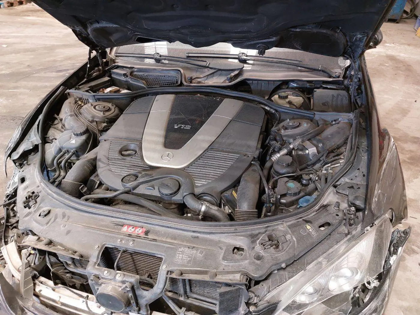 Двигатель к Mercedes-Benz S-klasse 2007