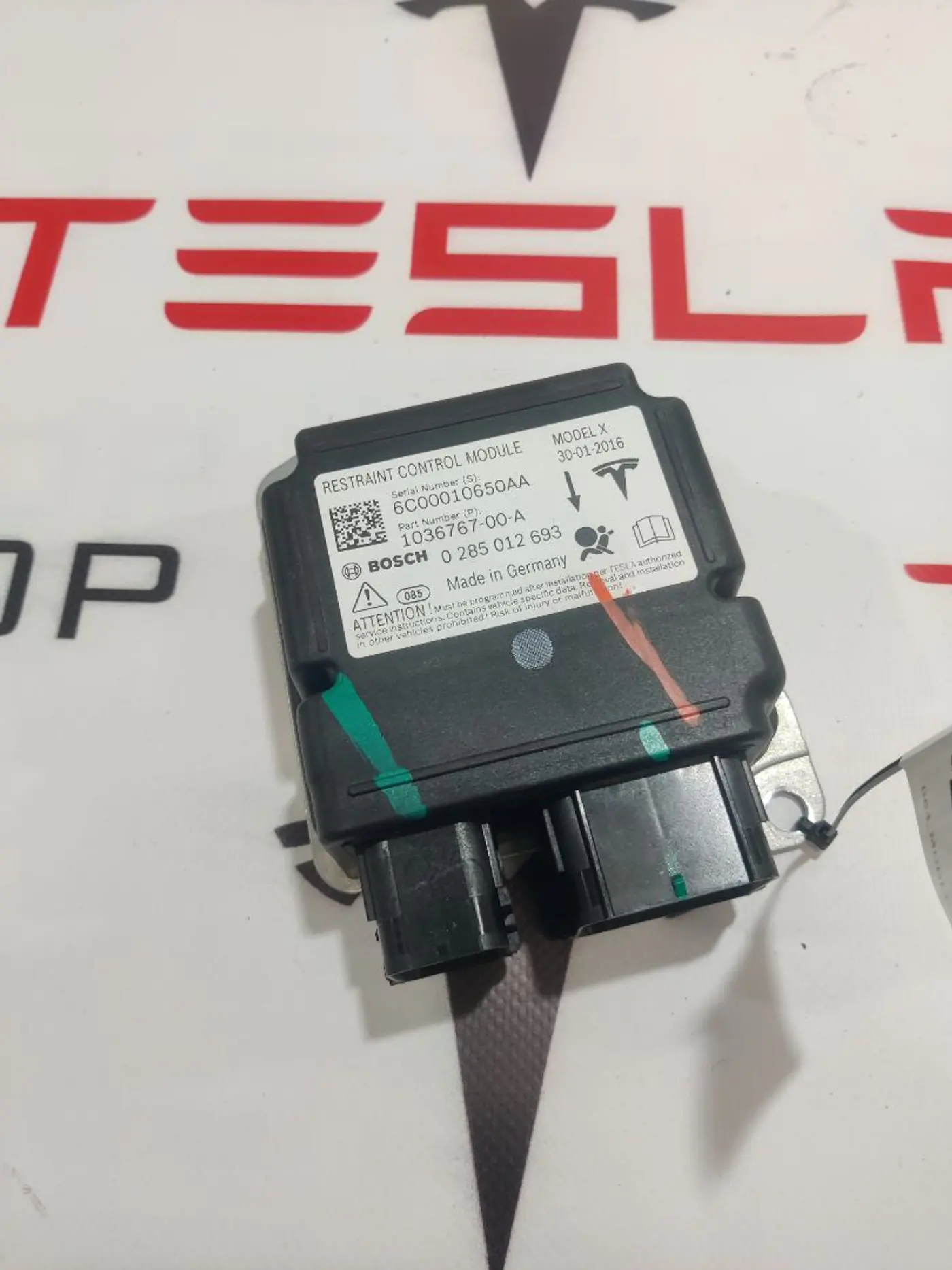 Блок AirBag к Tesla Model X 2016