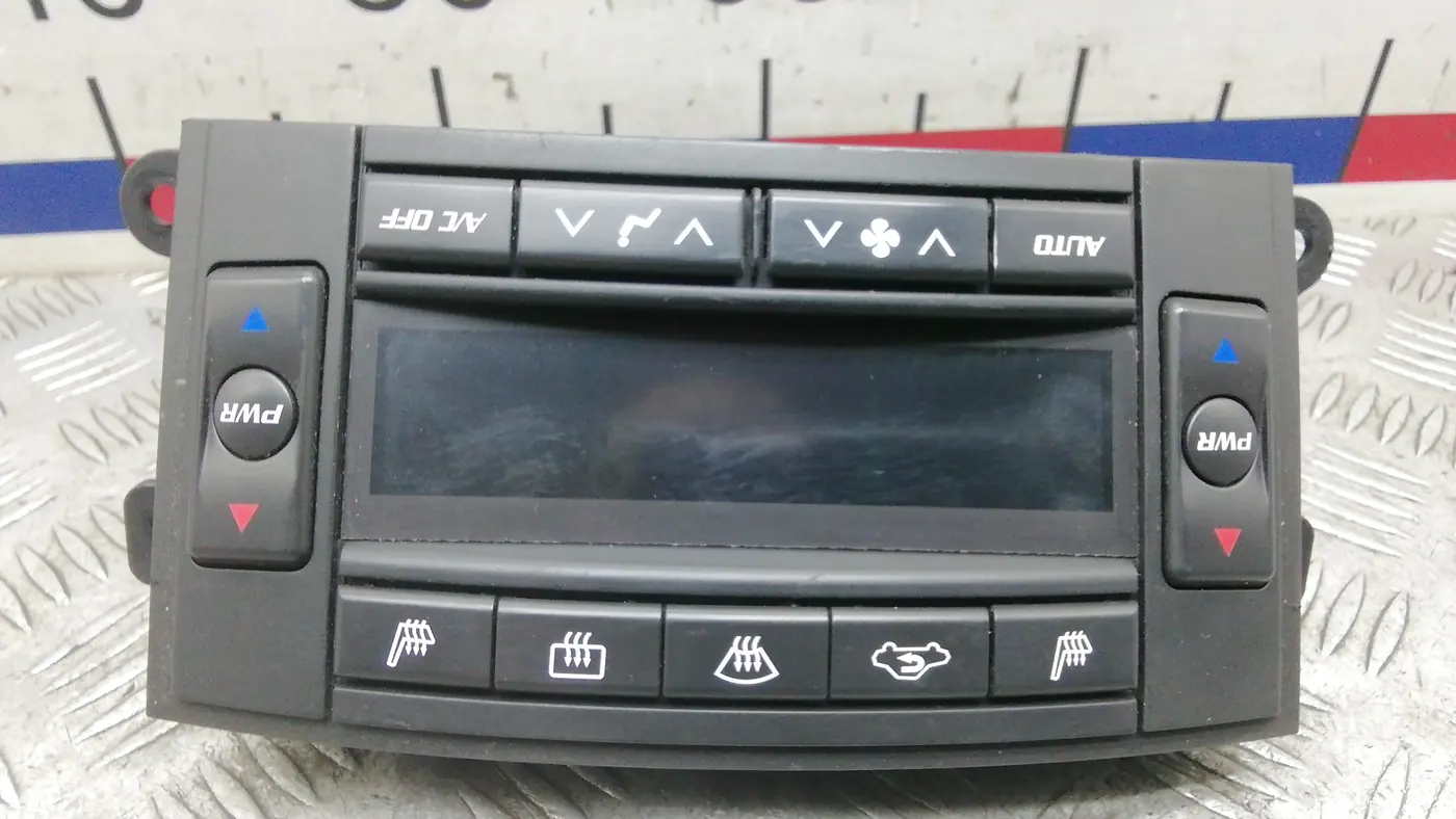 Блок управления печки (переключатель отопителя) к Cadillac CTS 2005