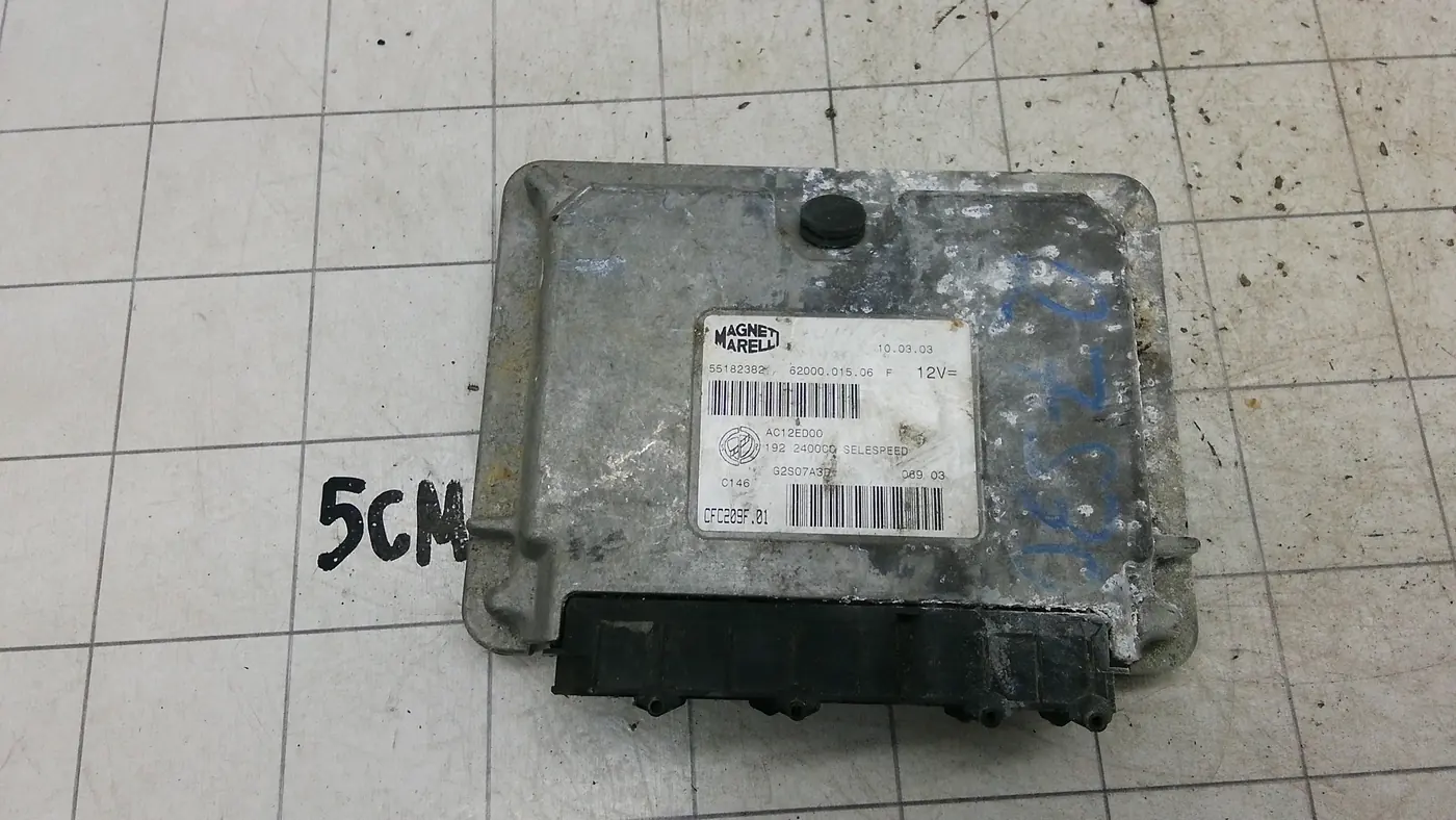 Блок управления двигателем к Fiat Stilo 2003