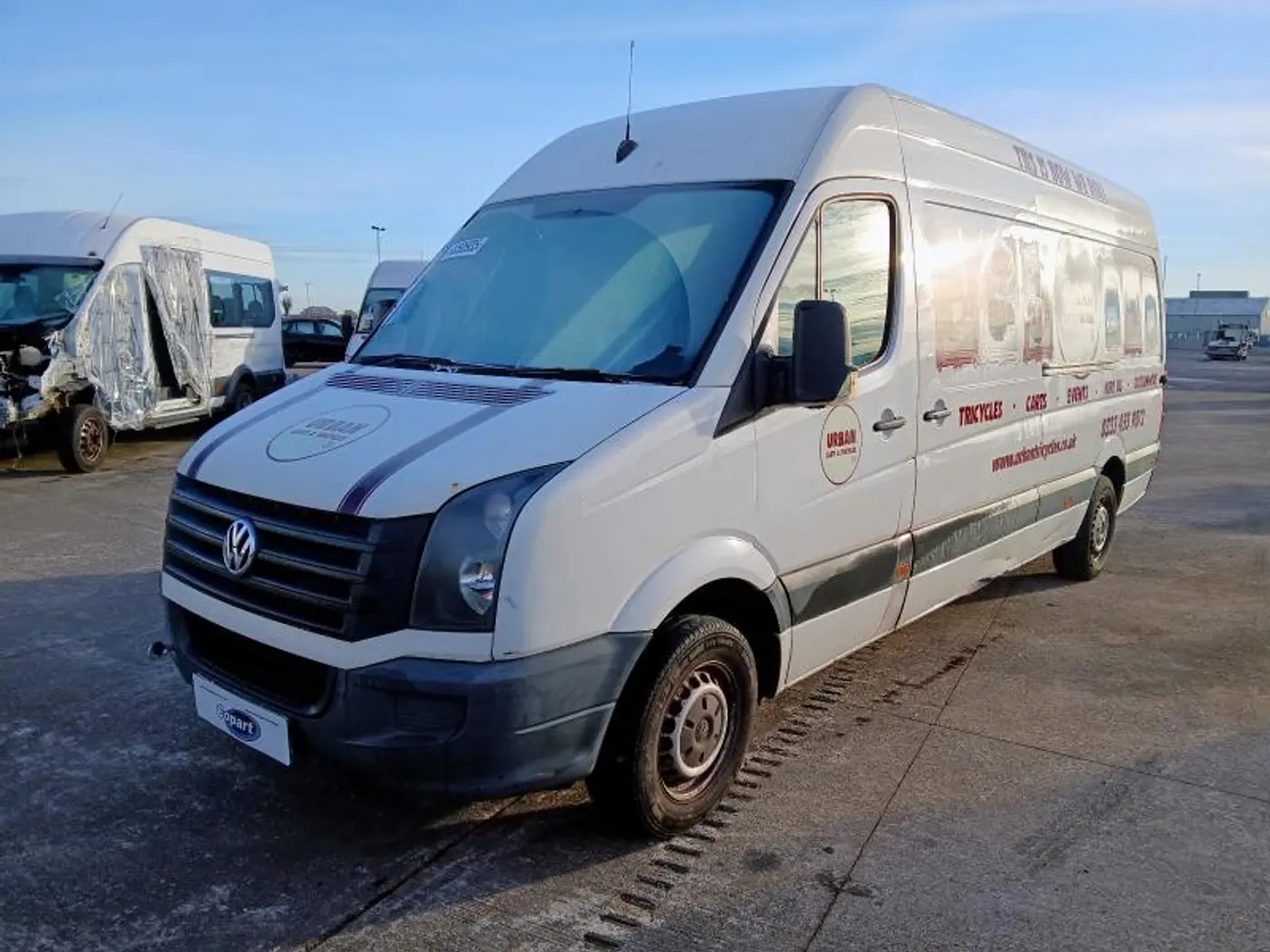 Суппорт передний левый к Mercedes-Benz Sprinter 2016