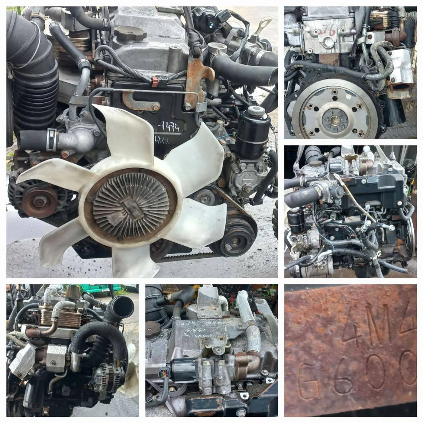 Двигатель к Mitsubishi Pajero 2002