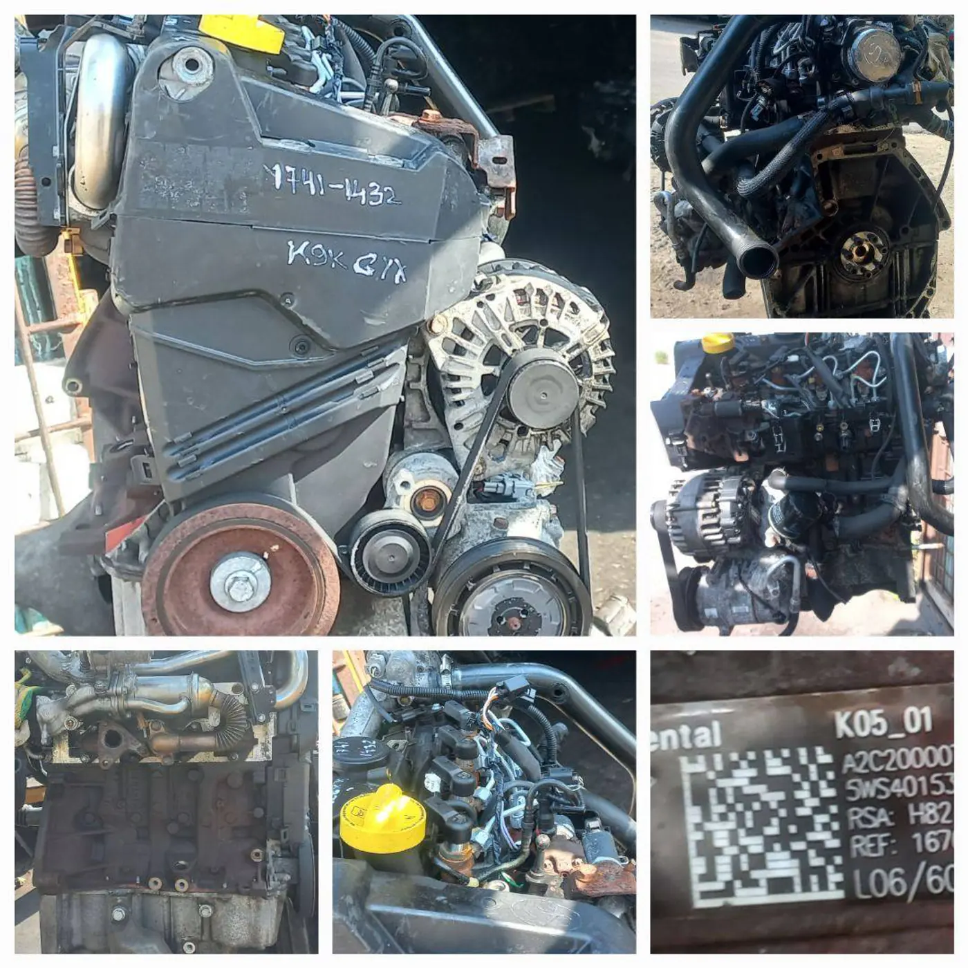 Двигатель к Renault Megane 2008