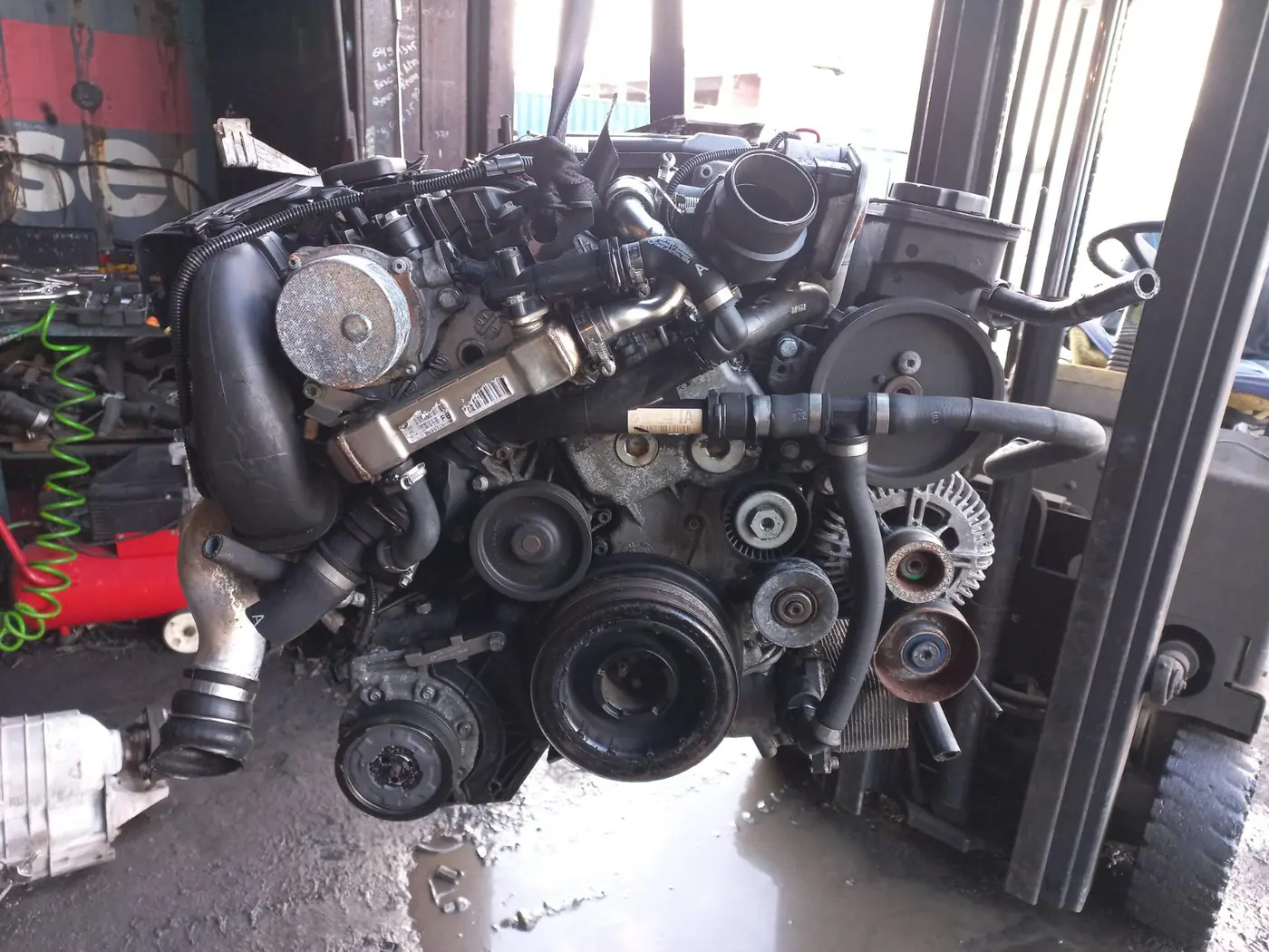 Двигатель к BMW 5 2007