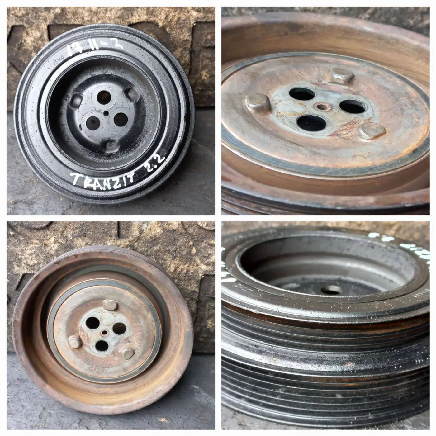 Шкив коленвала к Ford Transit 2010