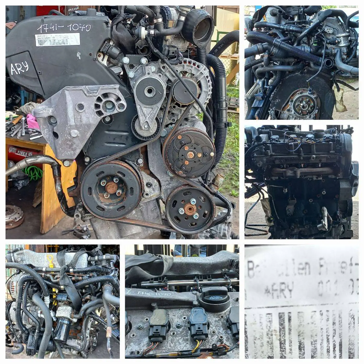 Двигатель к Audi A3 2001