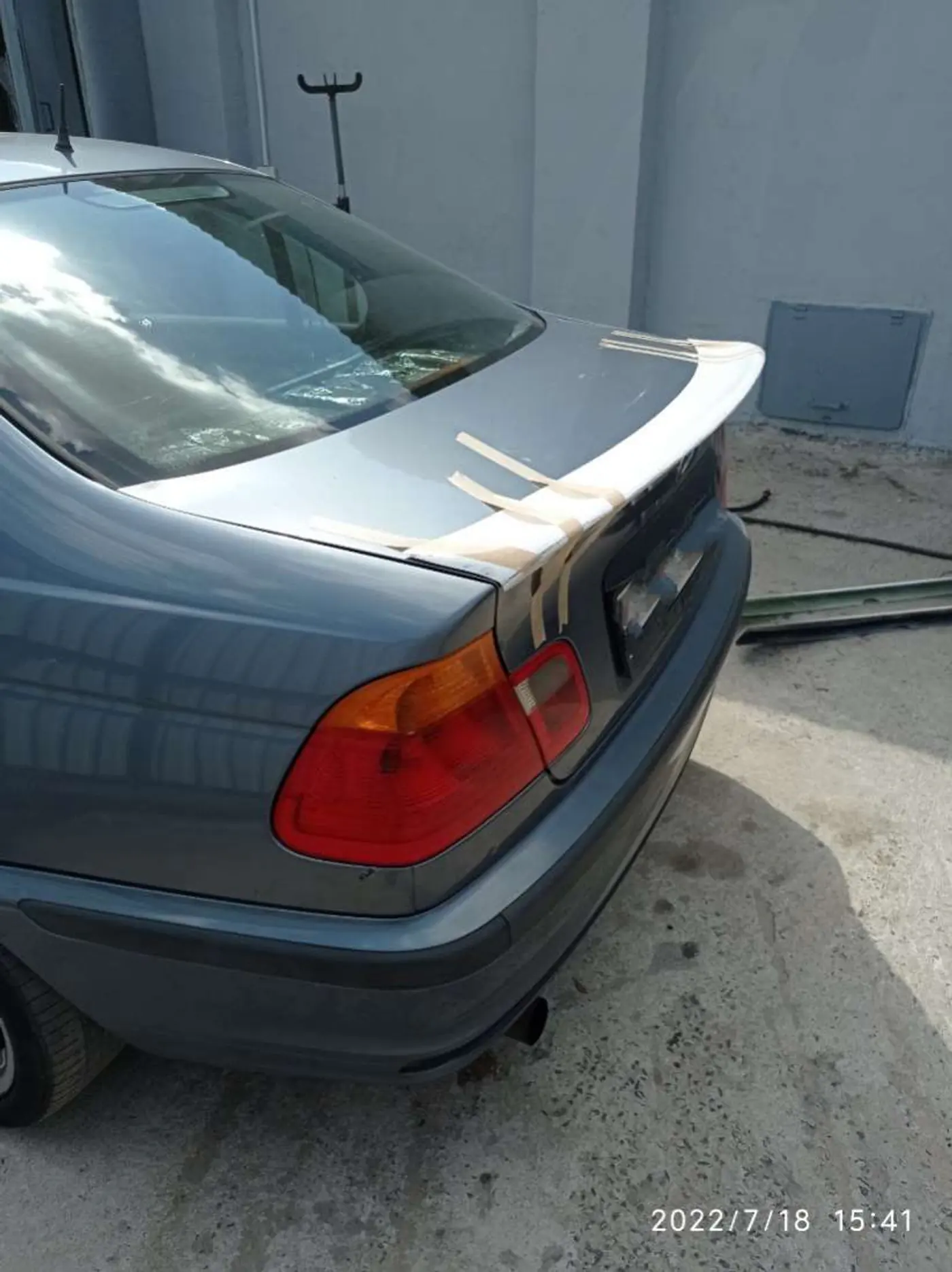 Спойлер к BMW 3 series 2001