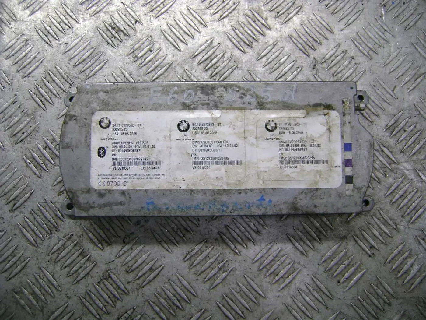 Блок Bluetooth к BMW 5 2005