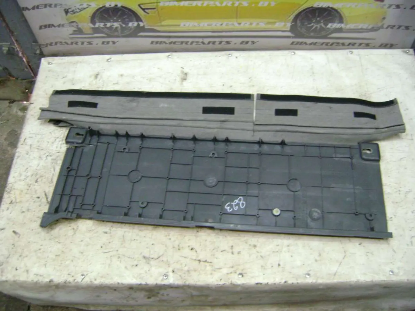 Ковер багажника к Toyota Prius 2005