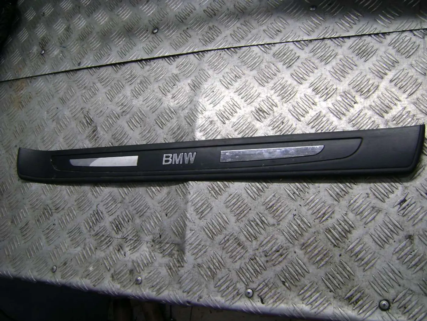Накладка на порог к BMW 7 series 2006