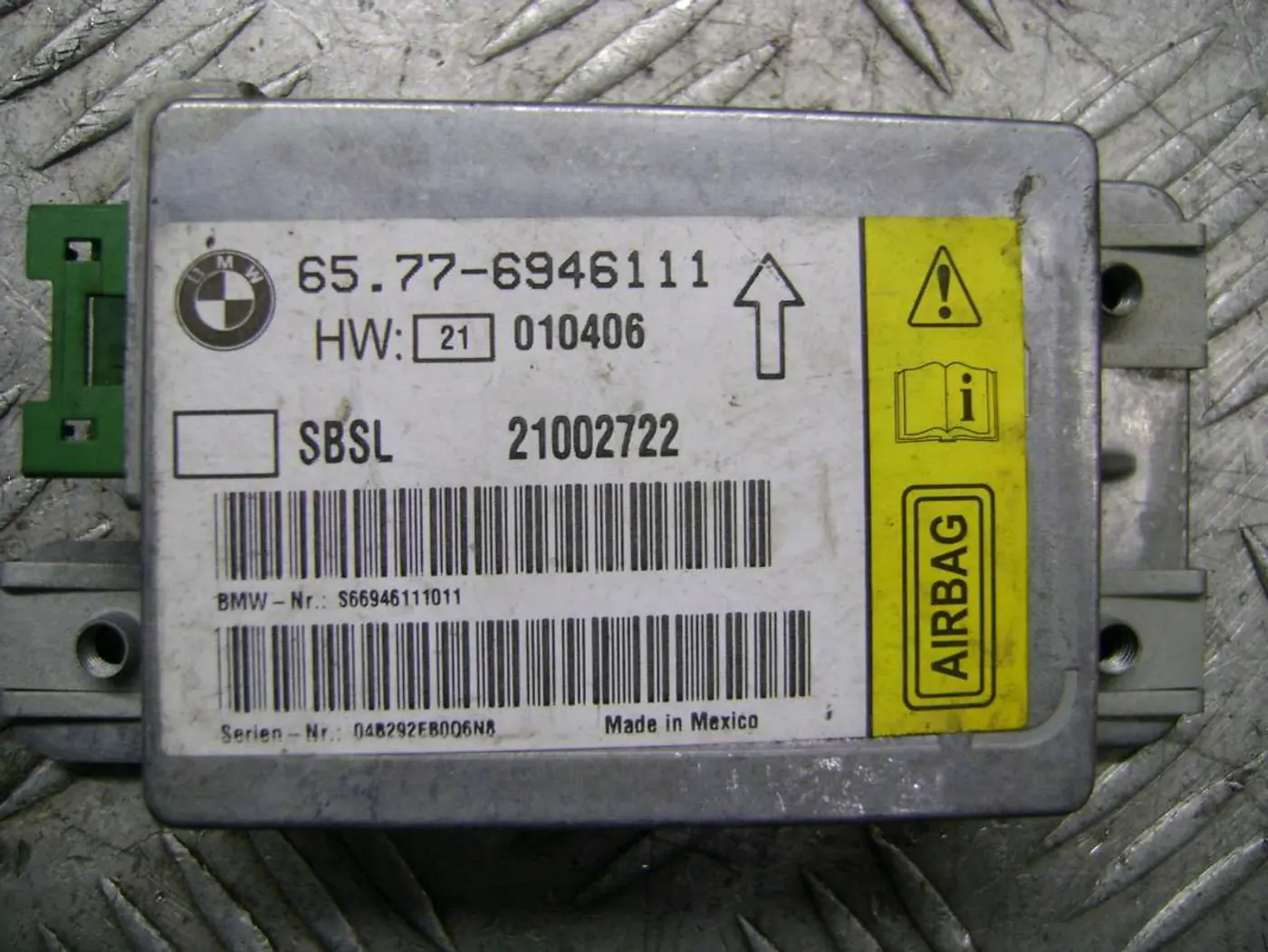 Блок AirBag к BMW 7 series 2005
