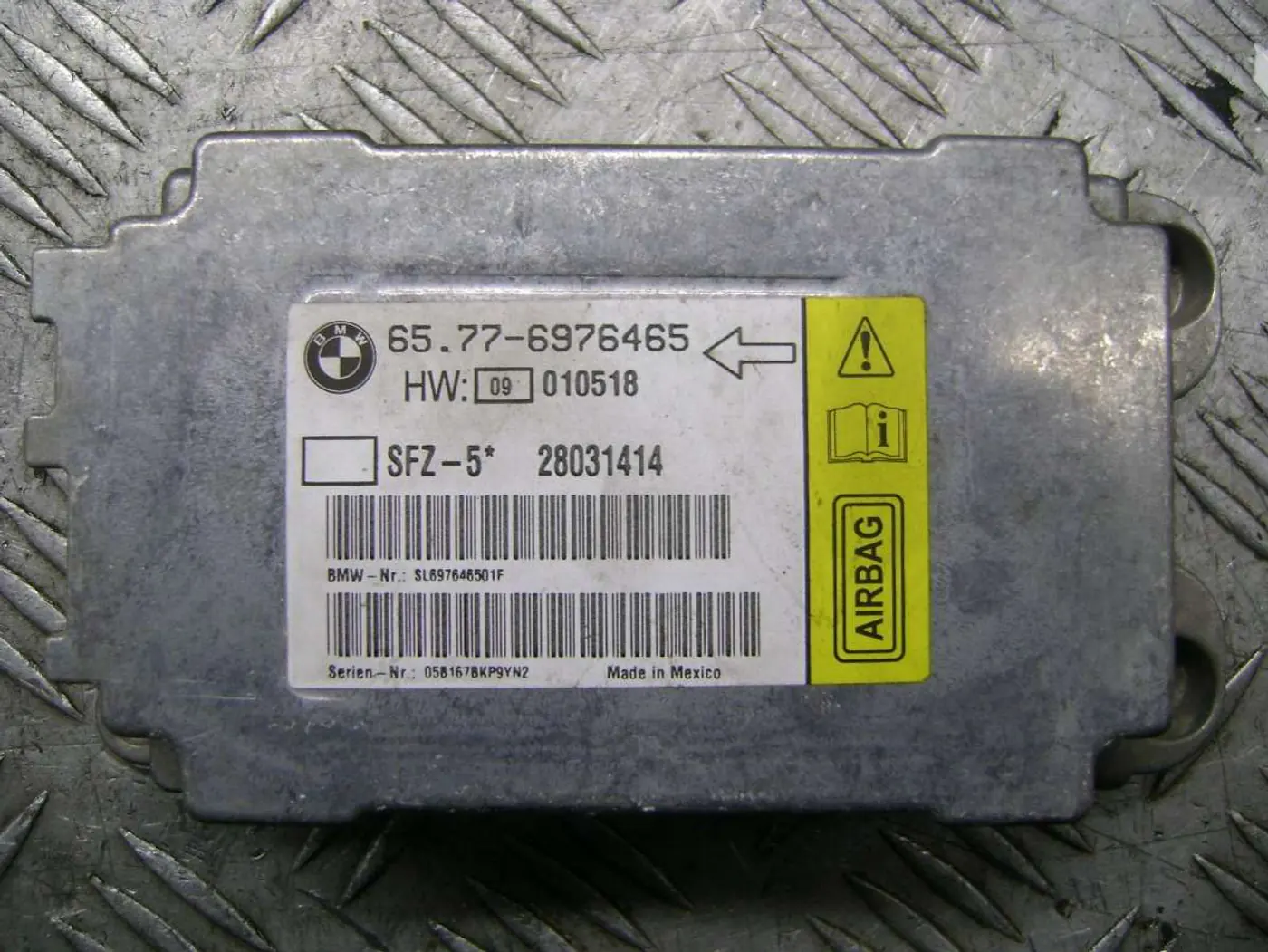 Блок AirBag к BMW 5 2005