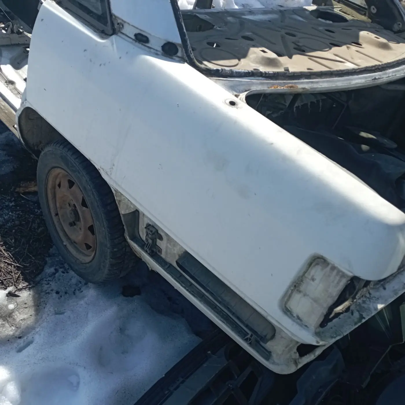 Четверть кузова к Audi 100 1988