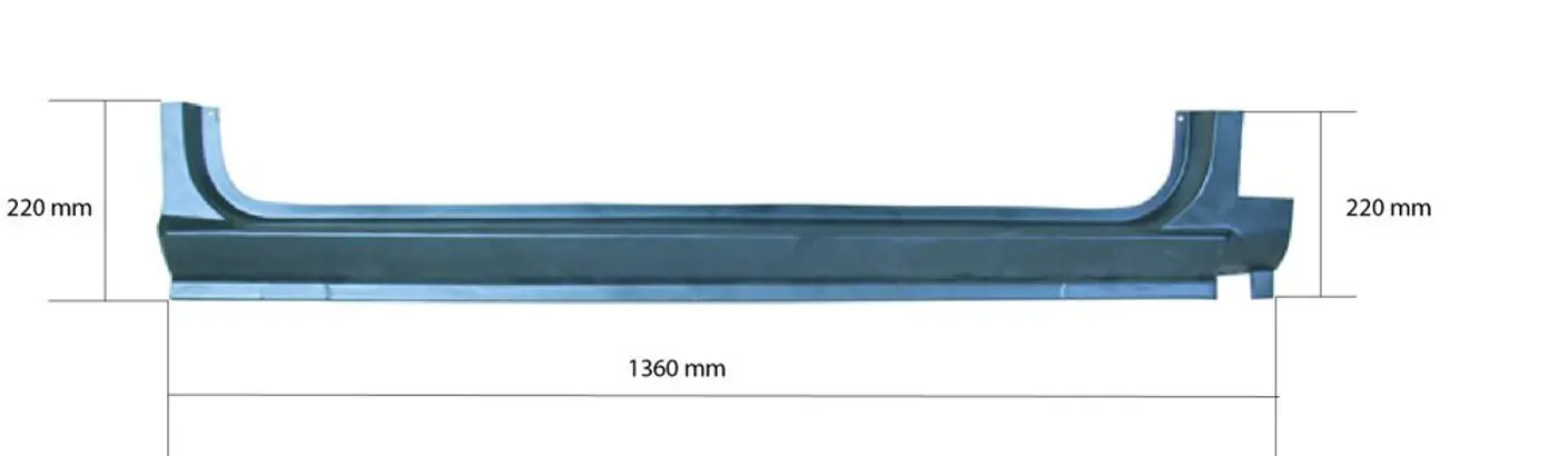 Порог правый к Renault Master 2005