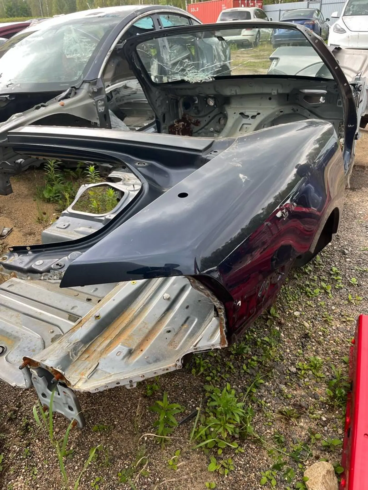Четверть задняя правая к Fiat 124 2018