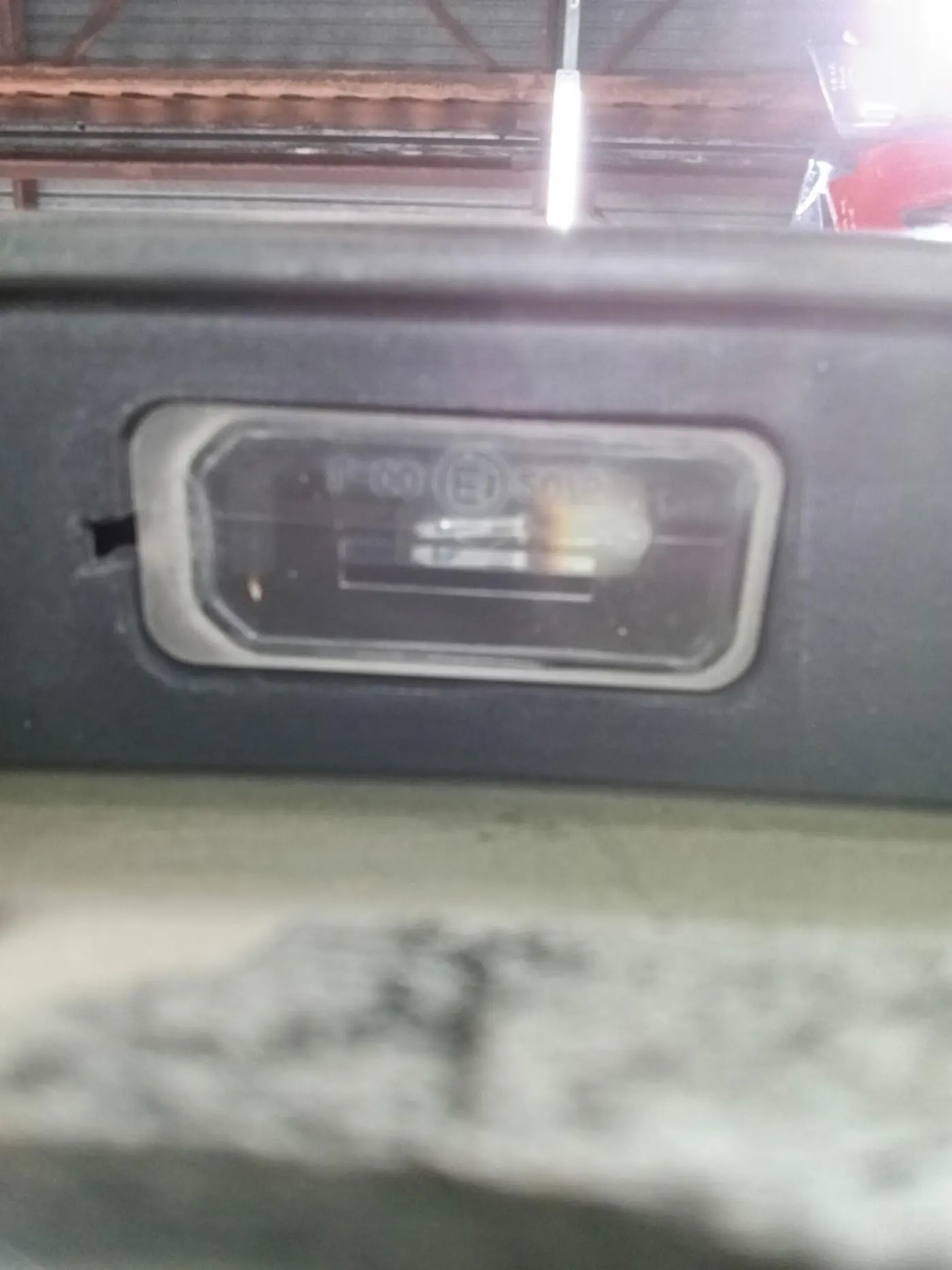 Подсветка номера к Ford Galaxy 2008