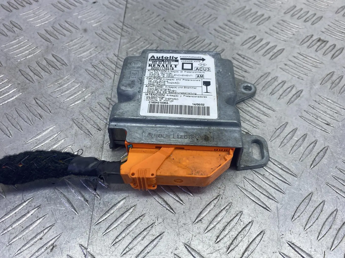 Блок AirBag к Renault Scenic 2002