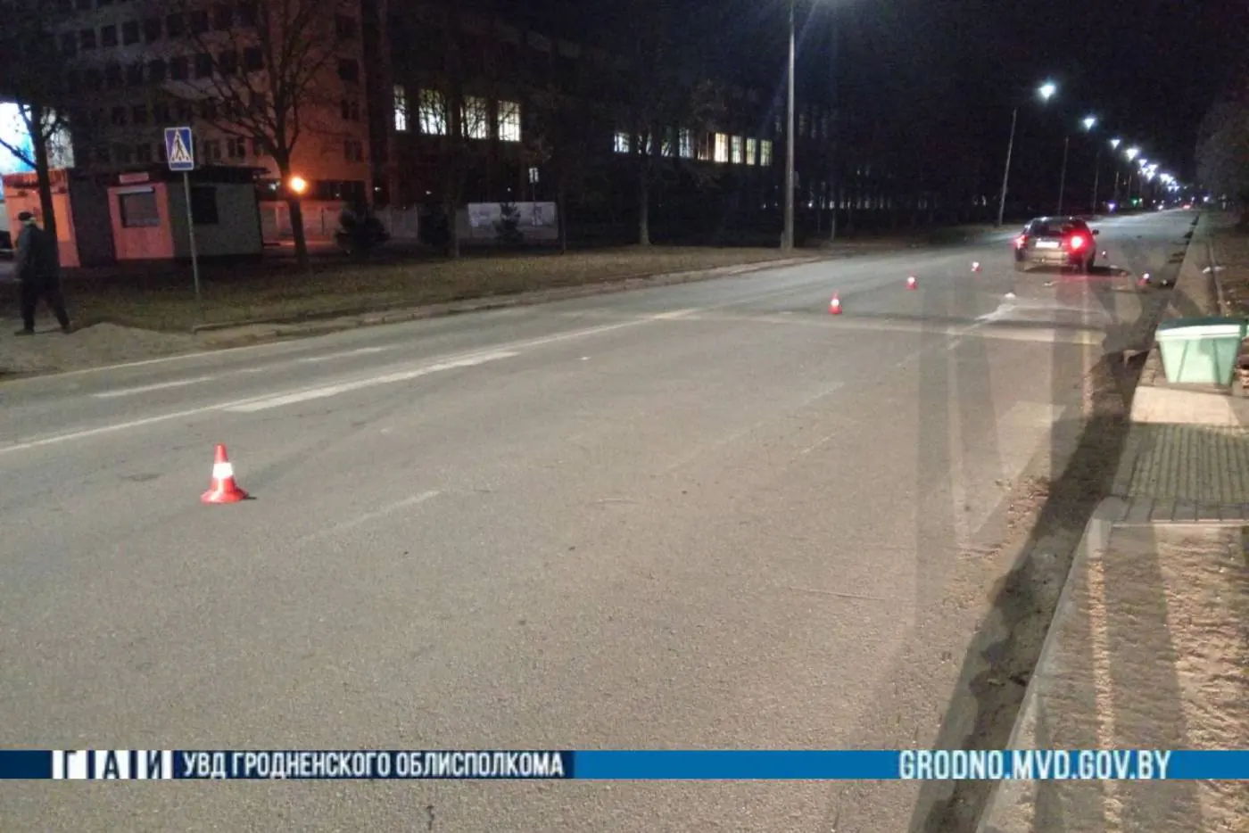 В Лиде под колесами автомобиля погибла женщина