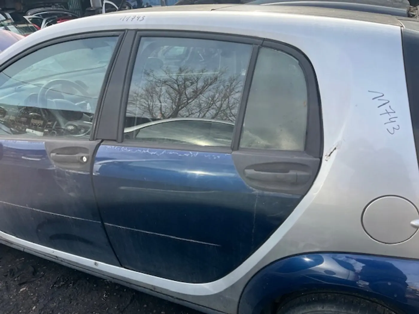 Дверь задняя левая к Smart Forfour 2004