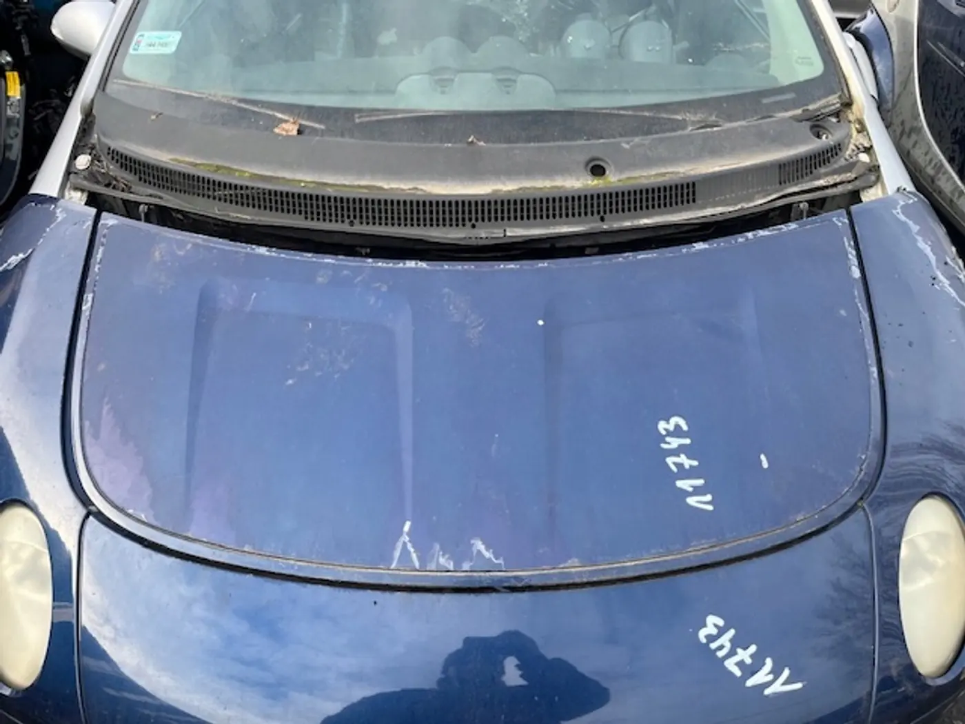 Капот к Smart Forfour 2004