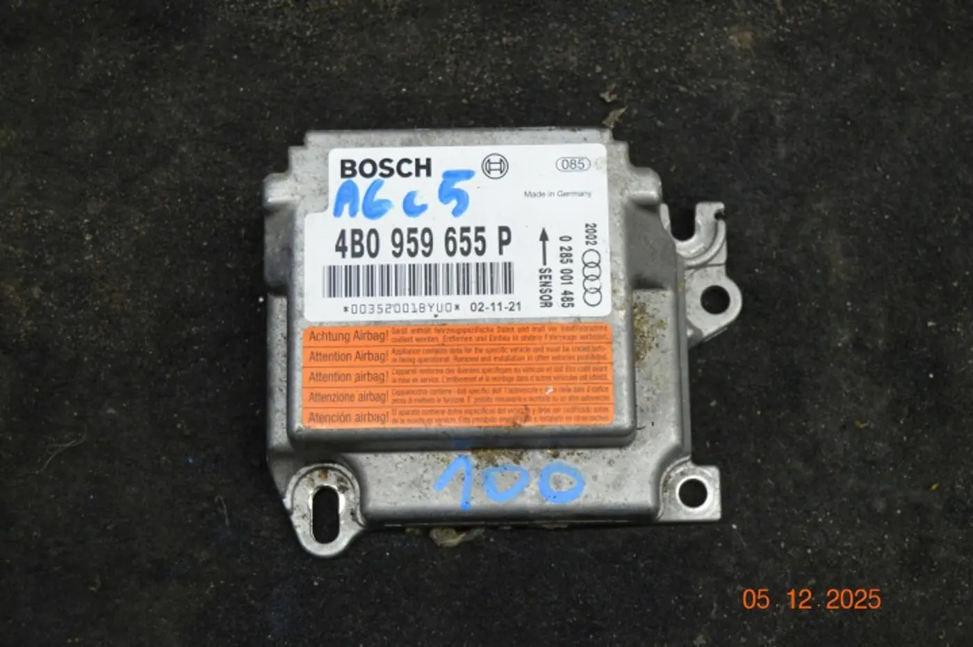 Блок AirBag к Audi S6 1999