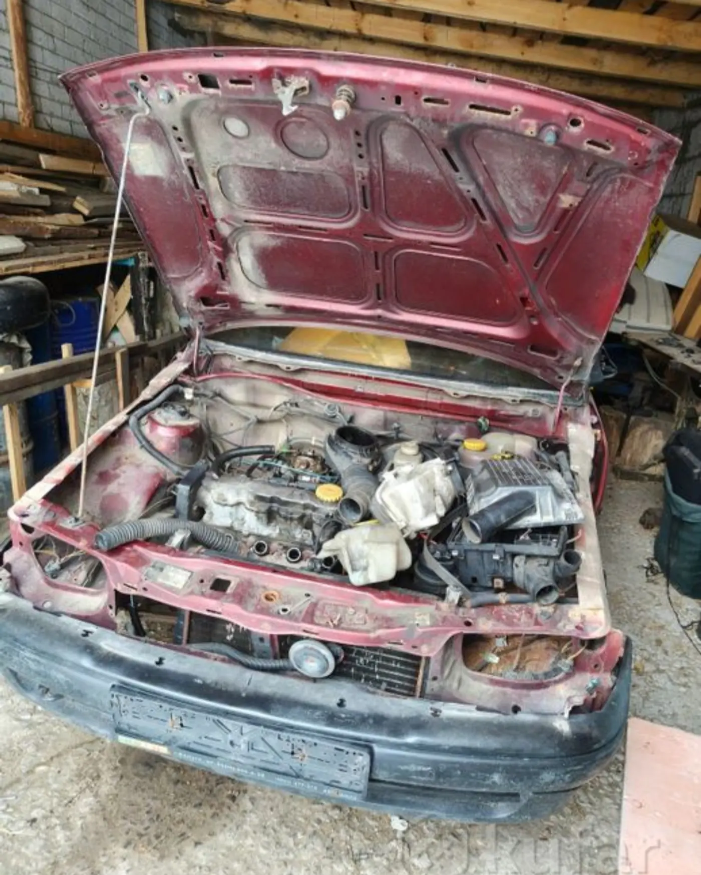 Несущий кузов к Opel Astra 1996