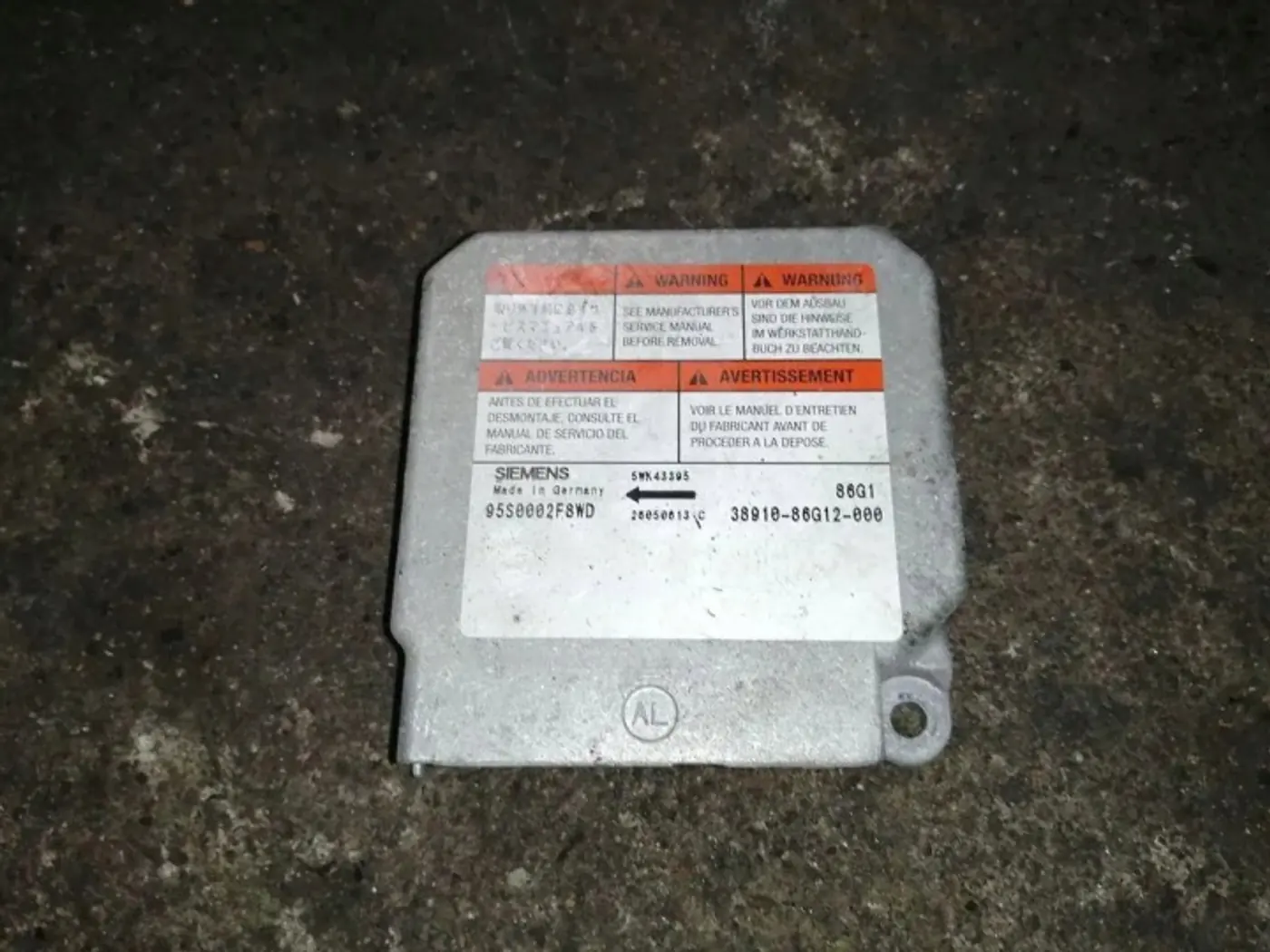 Блок AirBag к Suzuki Ignis 2000