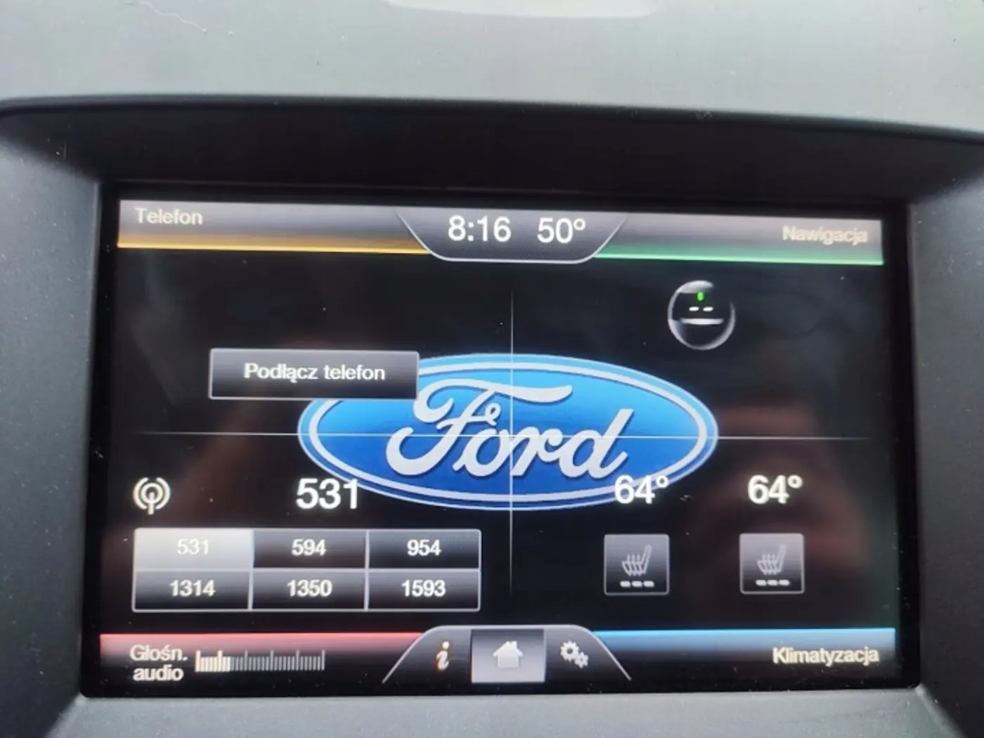 Блок навигации к Ford Edge 2015