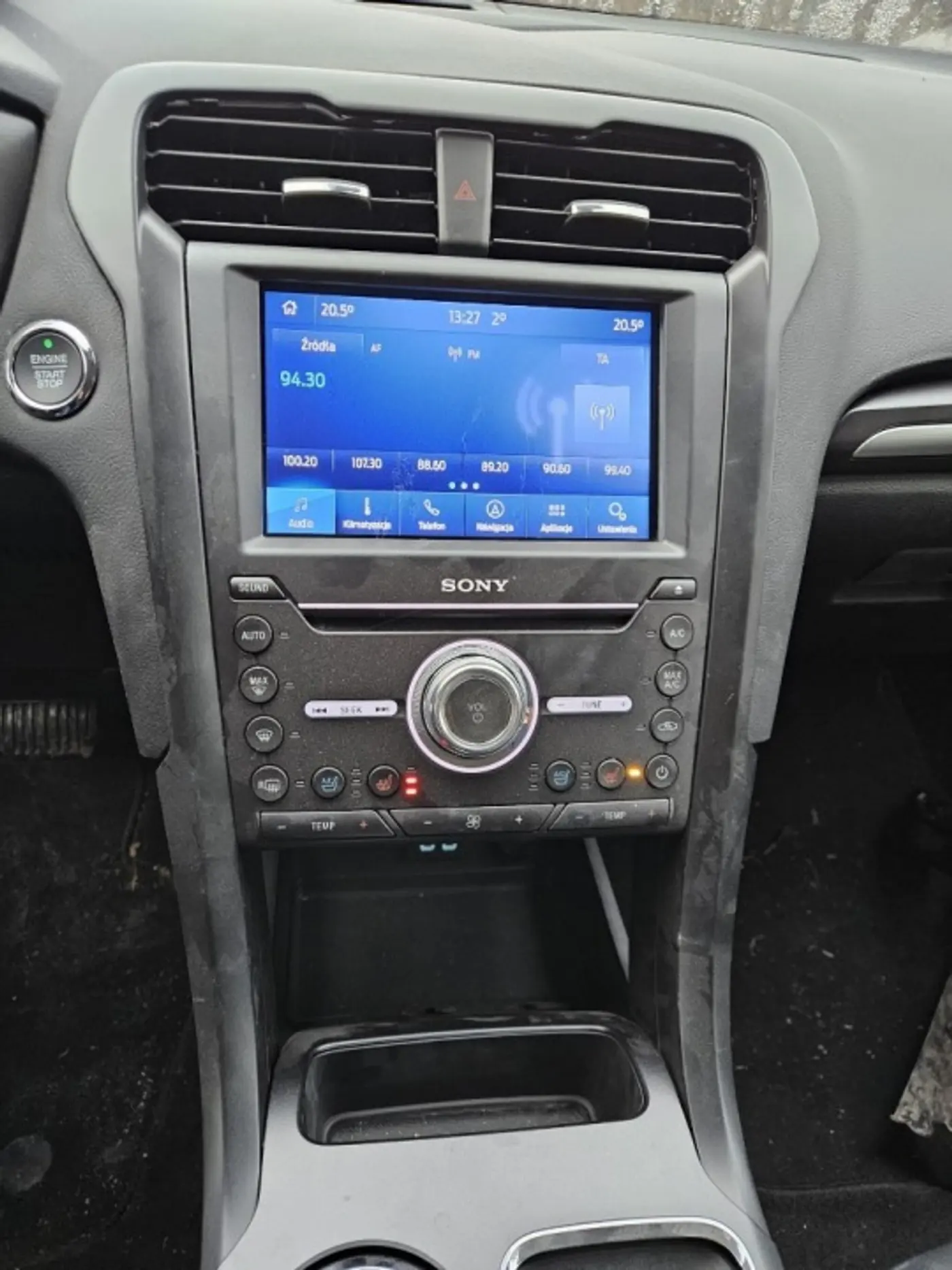 Блок навигации к Ford Mondeo 2015
