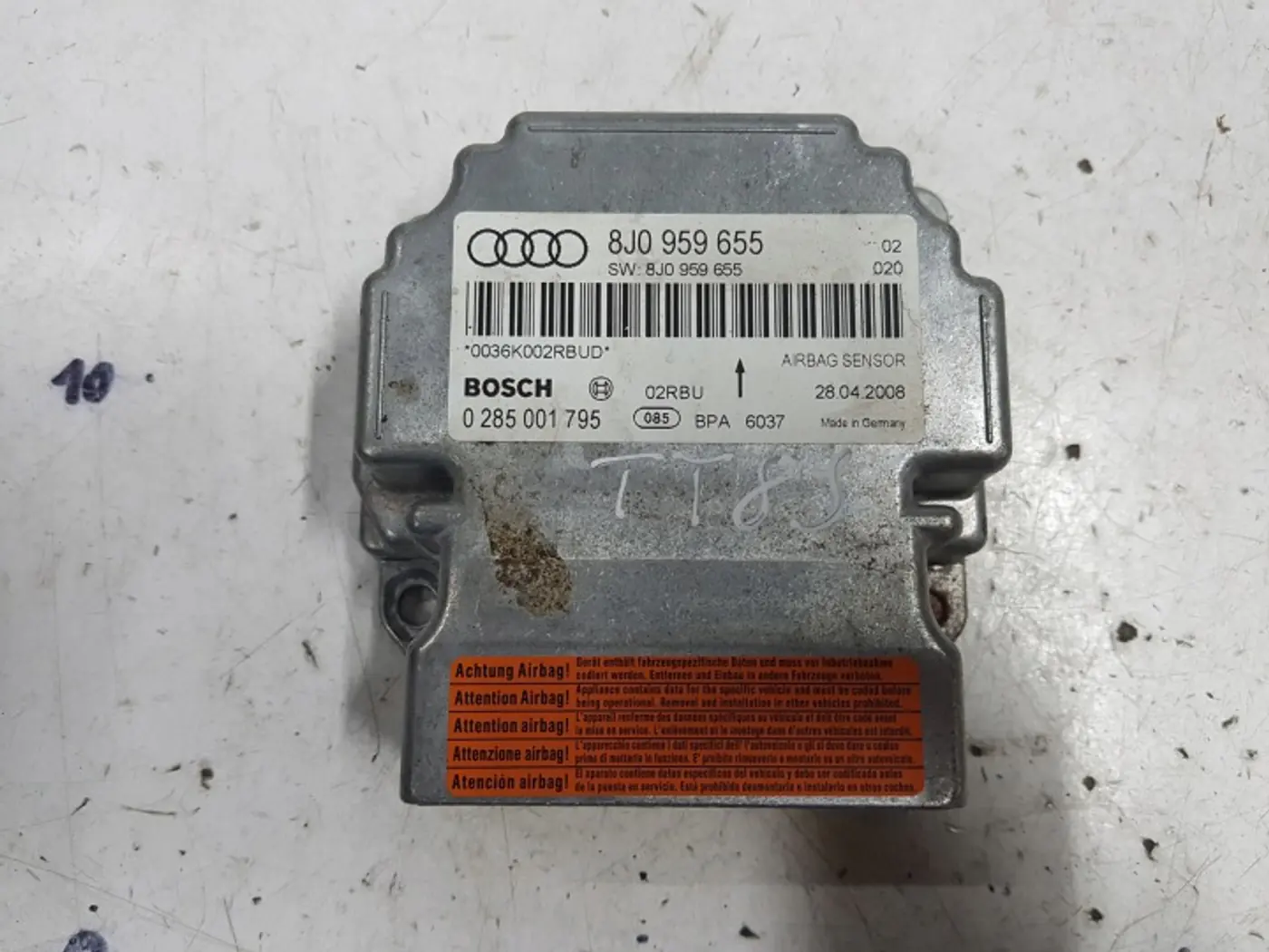 Блок AirBag к Audi TT 2006