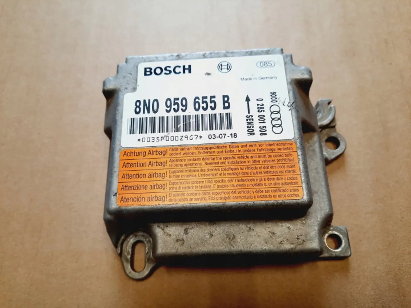 Блок AirBag к Audi TT 1998