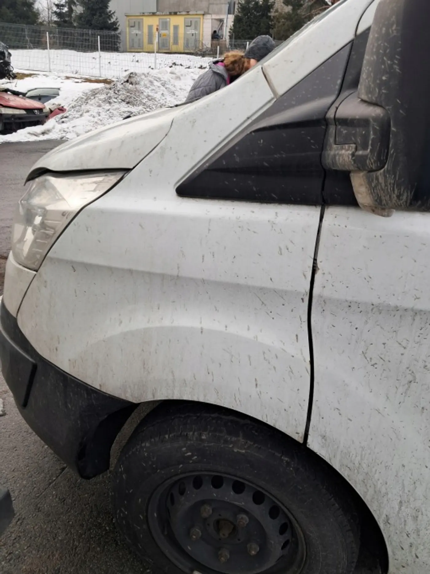 Крыло переднее левое к Ford Transit Custom 2012