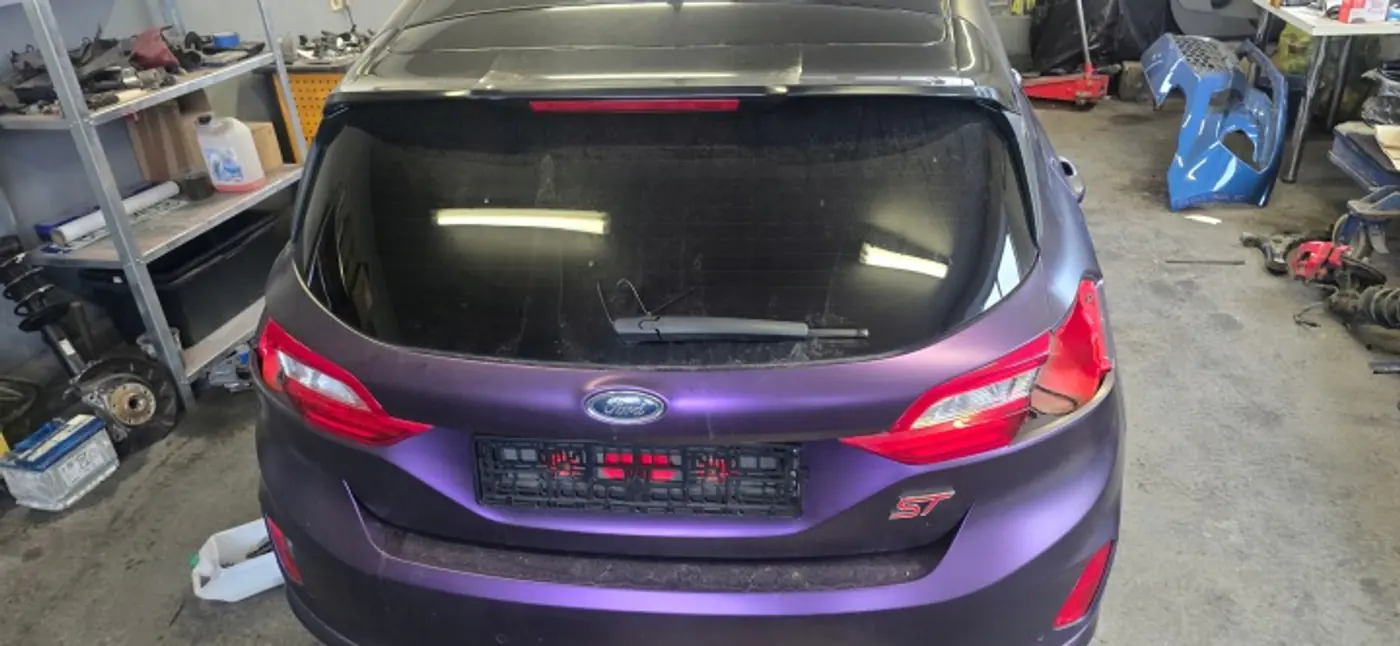 Бампер задний к Ford Fiesta 2017