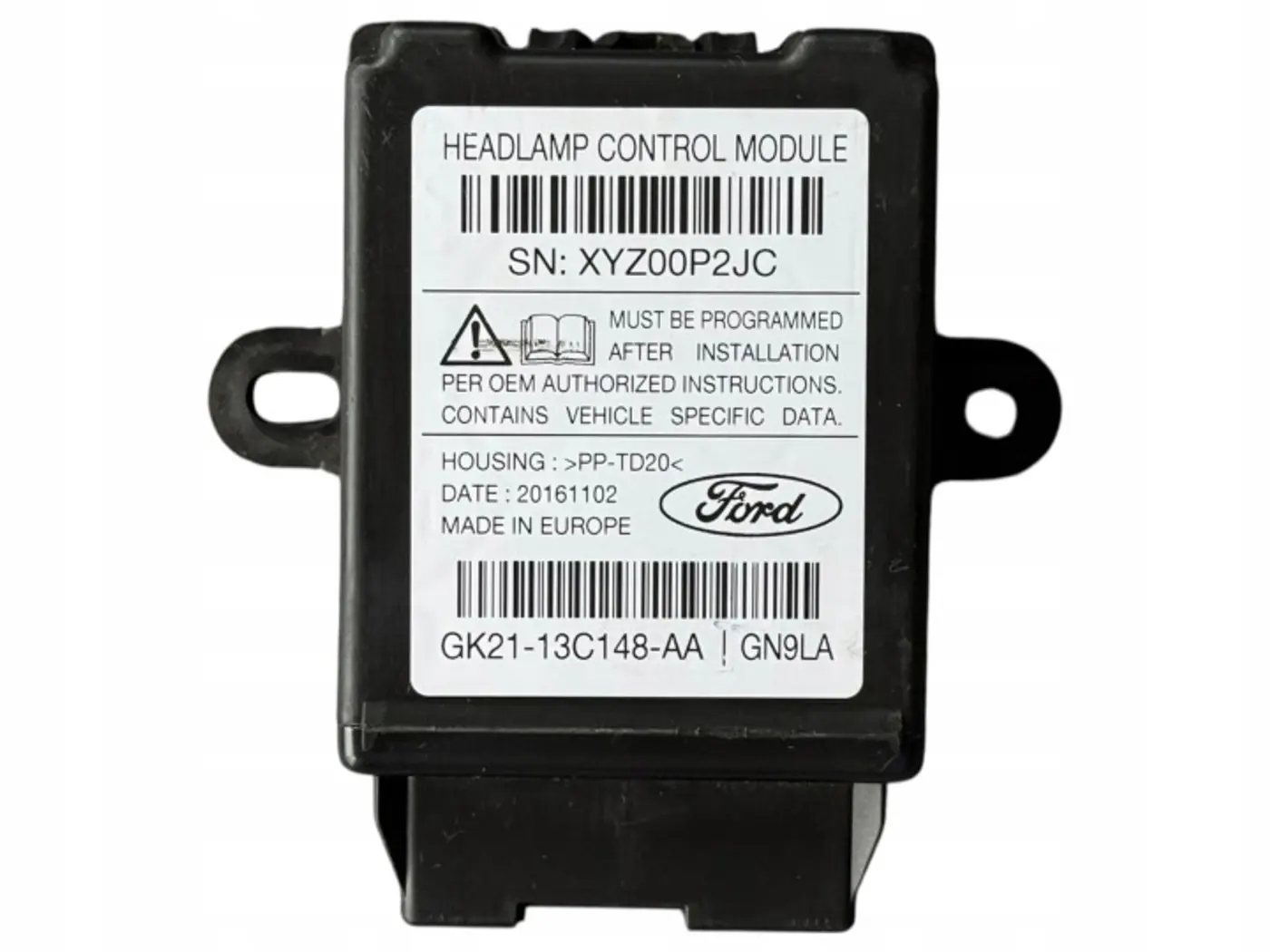 Блок управления светом к Ford Transit Custom 2012