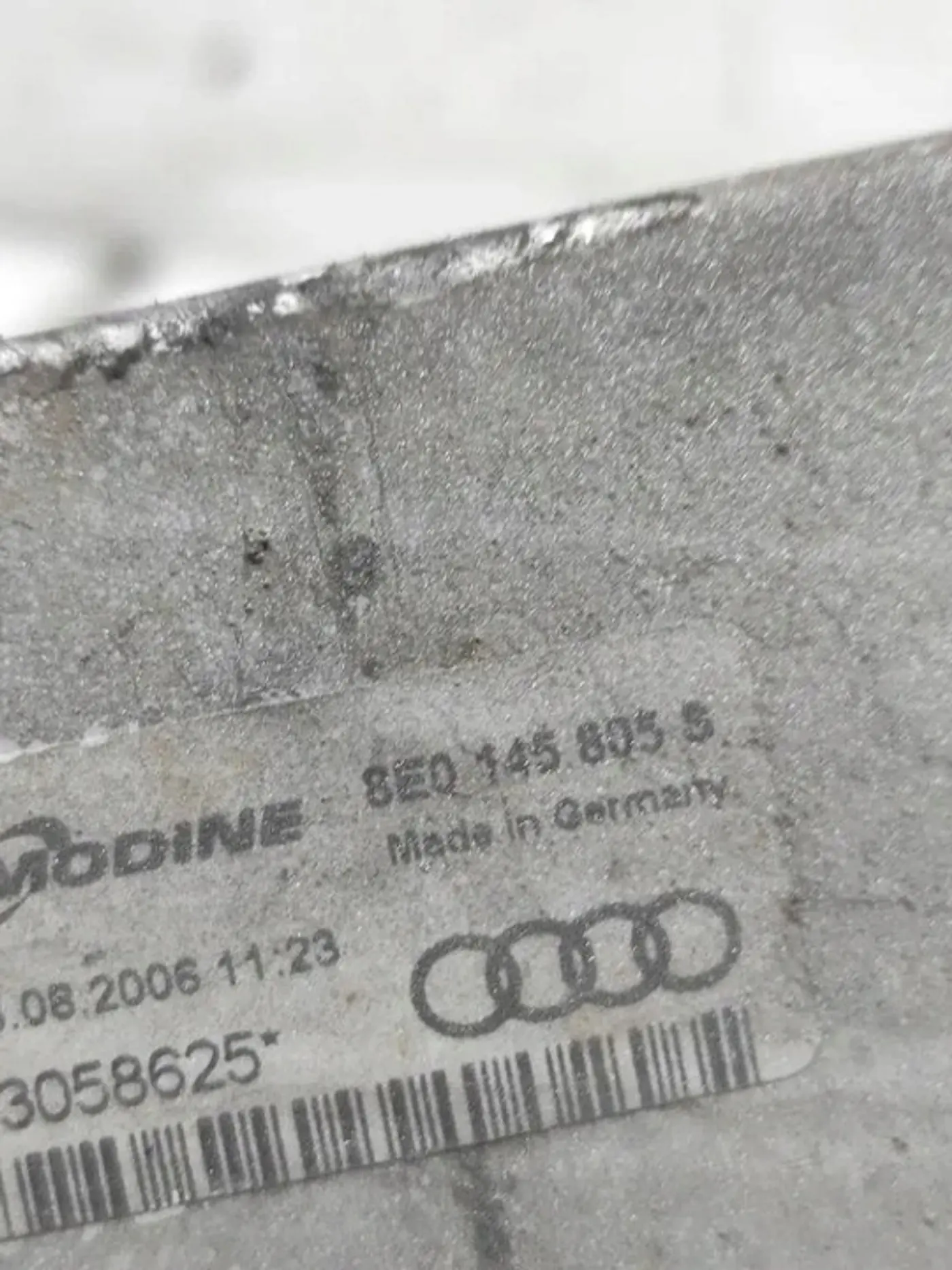 Интеркулер к Audi A4 2015