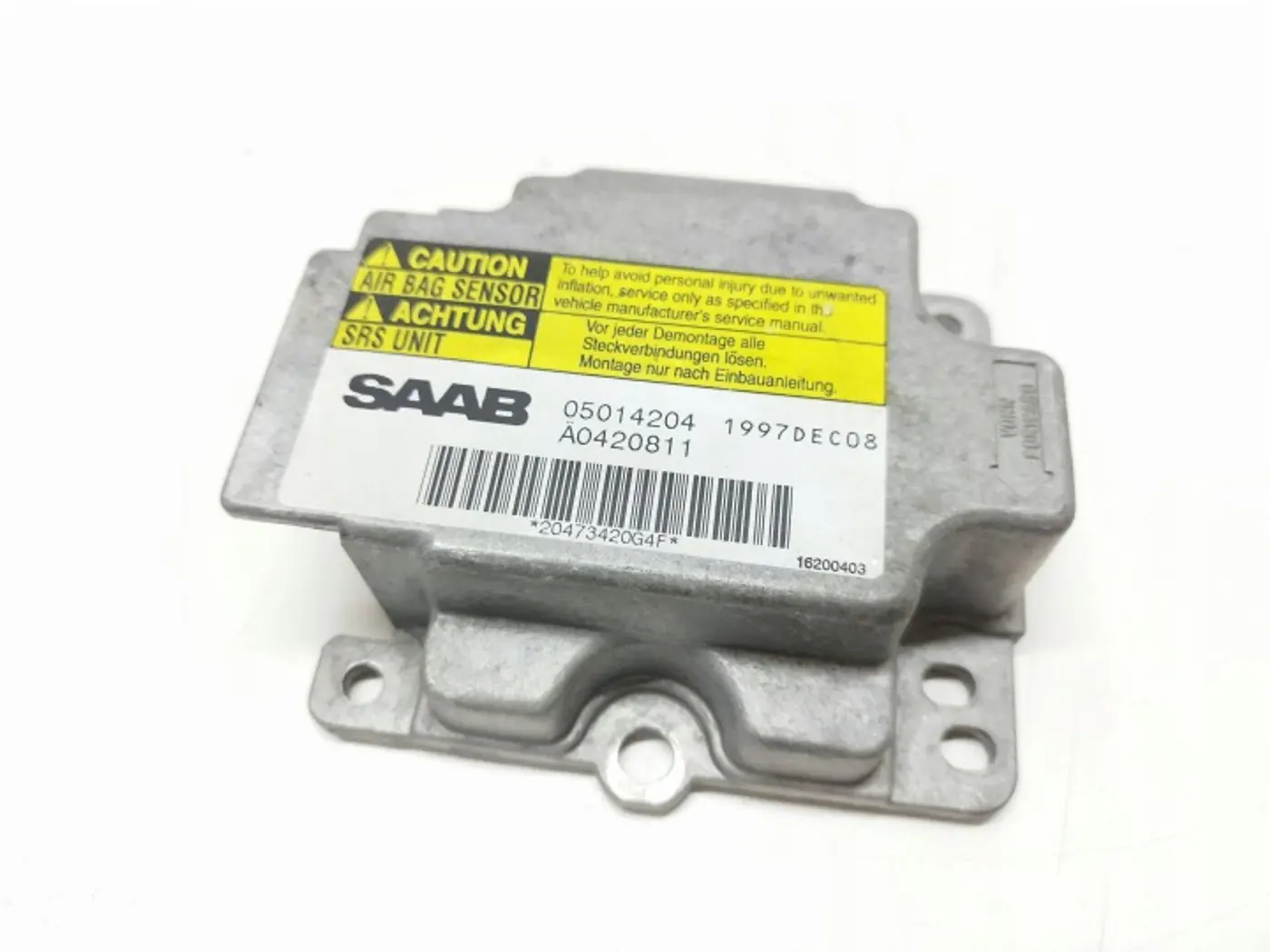 Блок AirBag к Saab 9-5 2010