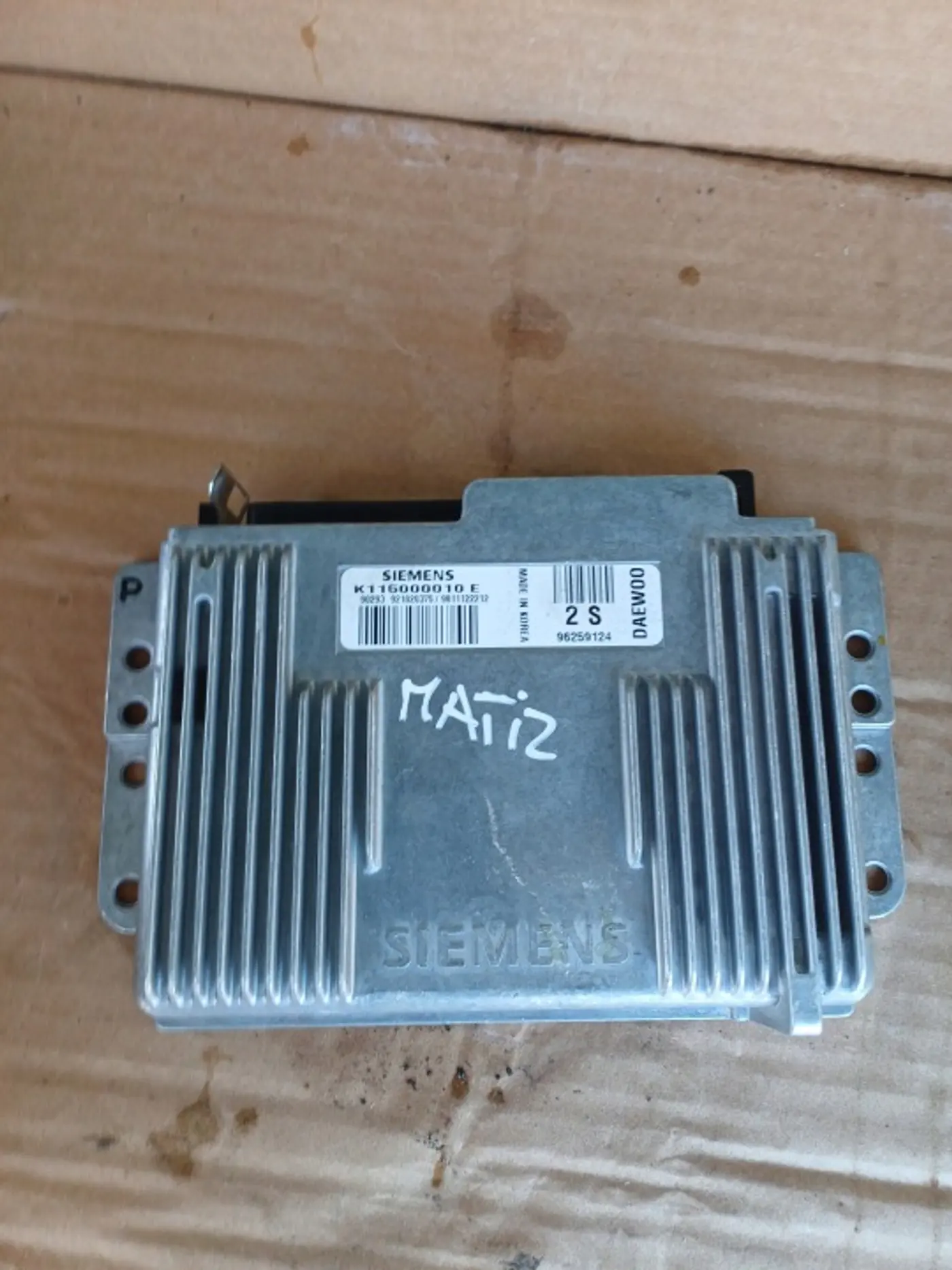 Блок управления двигателем к Daewoo Matiz 1998