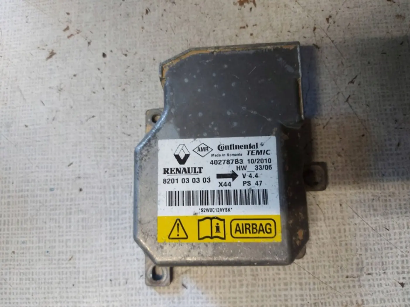 Блок AirBag к Renault Twingo 2007