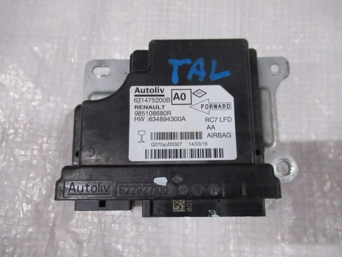 Блок AirBag к DS 4 2015