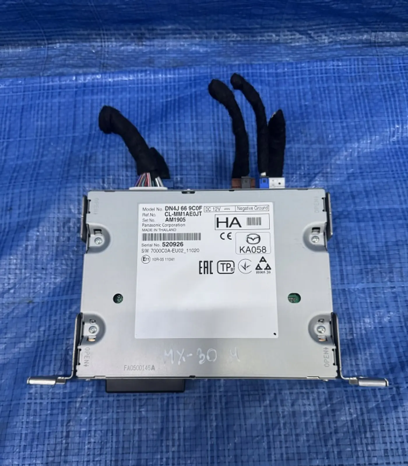Блок навигации к Mazda MX-30 2020