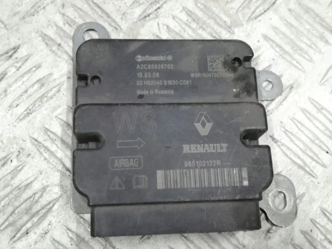 Блок AirBag к Dacia Sandero 2012