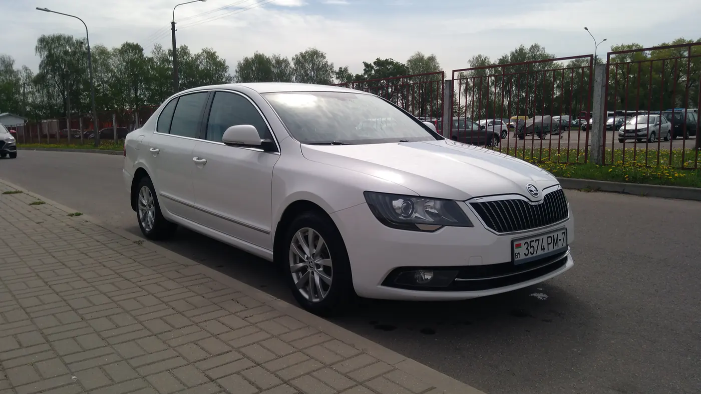 Skoda Superb II Рестайлинг, 2014