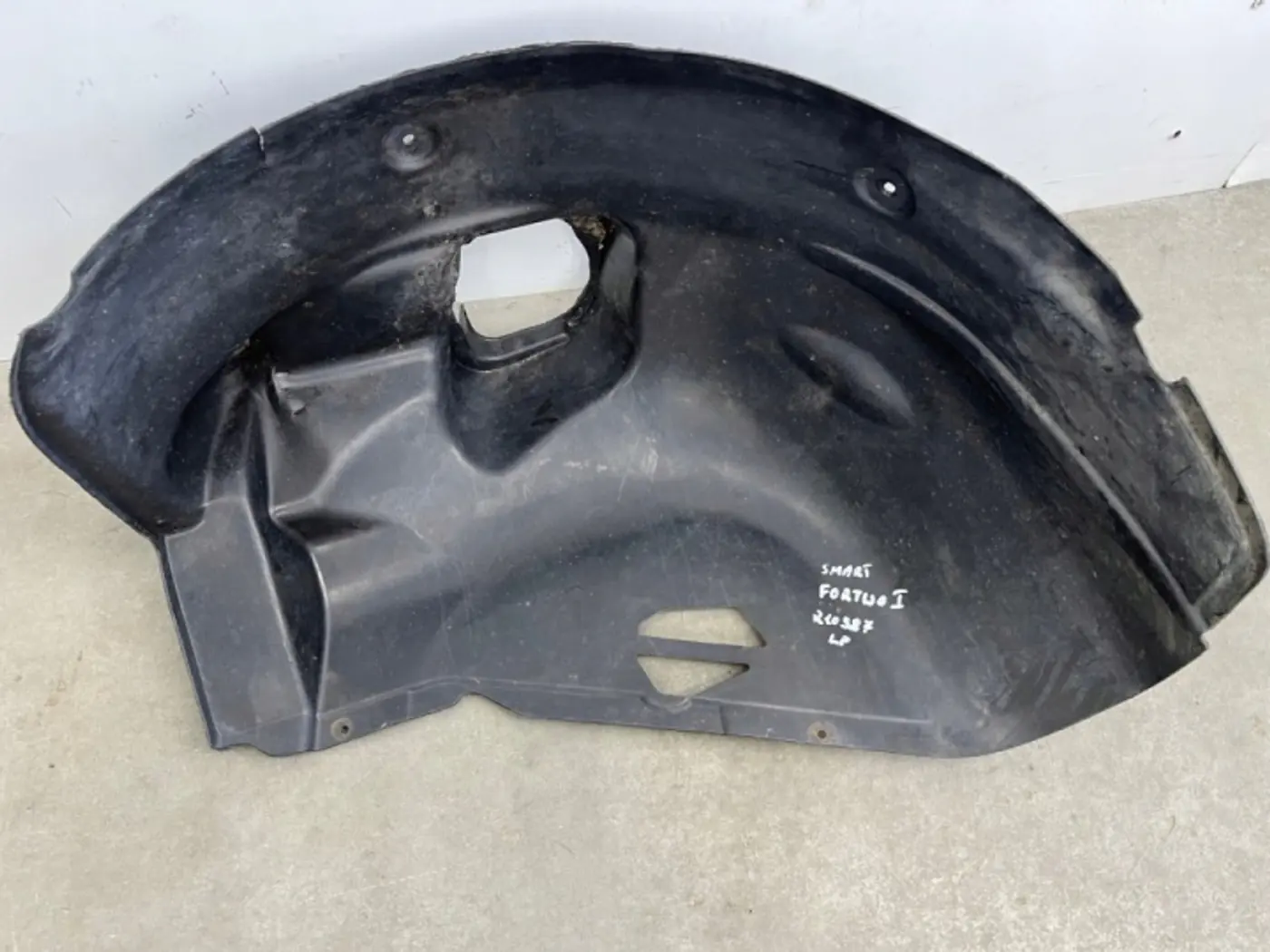 Защита арок (подкрылок) к Smart Fortwo 1998