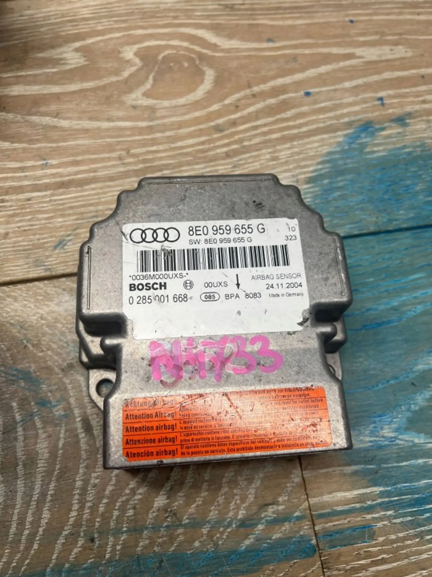 Блок AirBag к Audi S4 2002