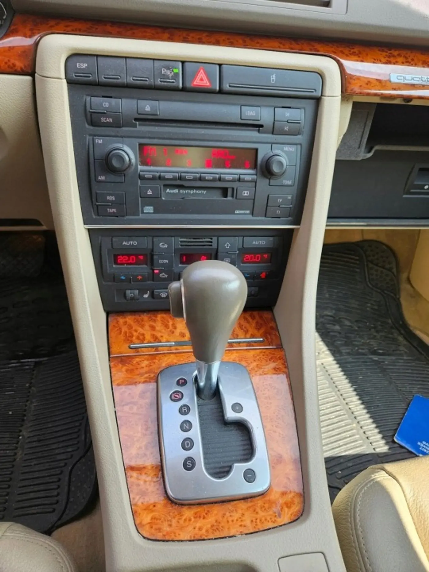 Кулиса к Audi S4 2002