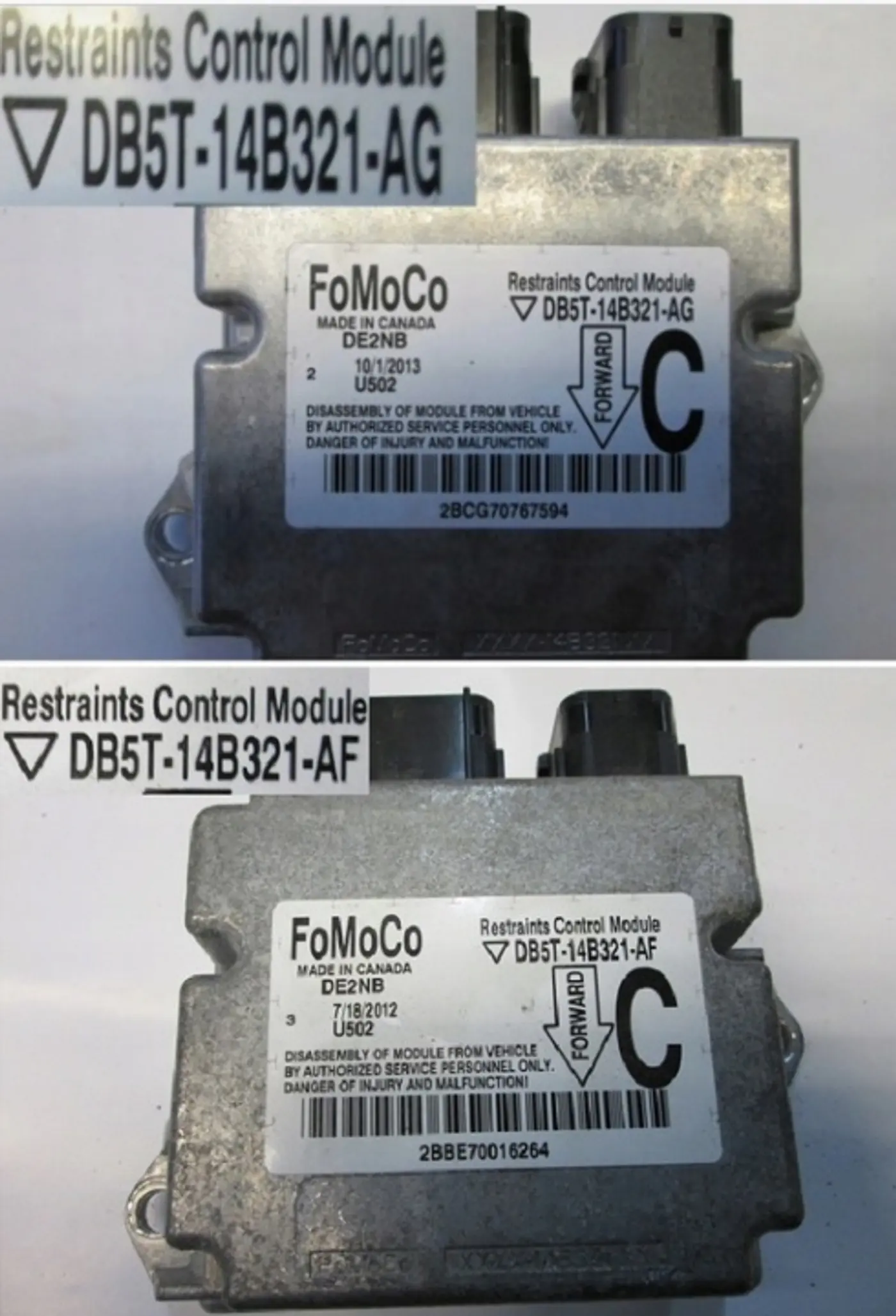 Блок AirBag к Ford Explorer 2010