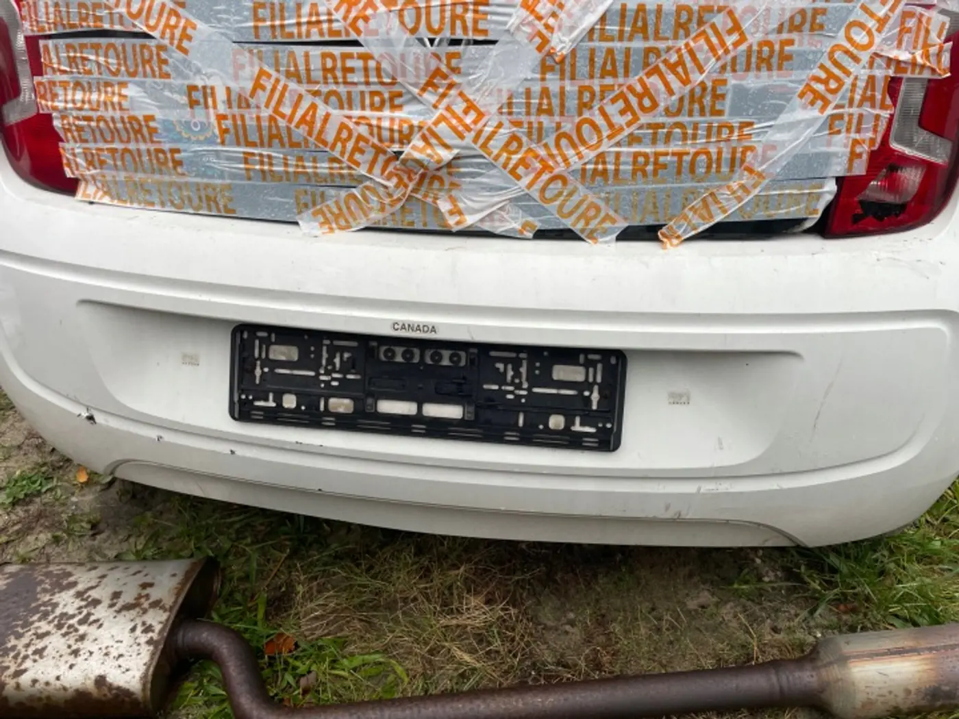Бампер задний к SEAT Mii 2011