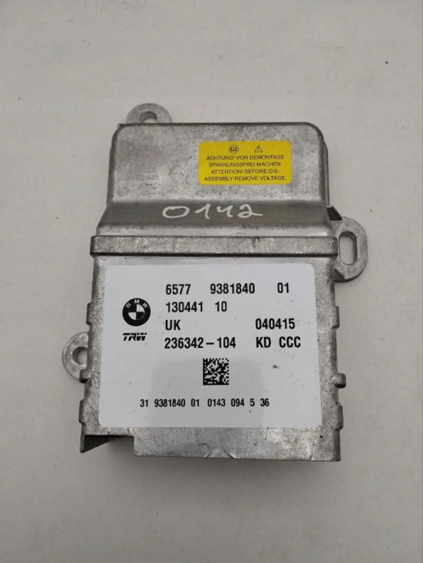 Блок AirBag к BMW i3 2013